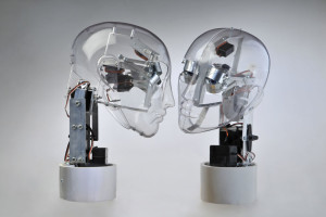 014---Affective-Robots---IMPOSSIBLE KISS-2012---Plastic--Animatronic-Sensor---cm.30x25x60